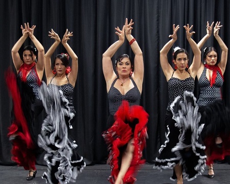 Authentic flamenco dance at the Bath House