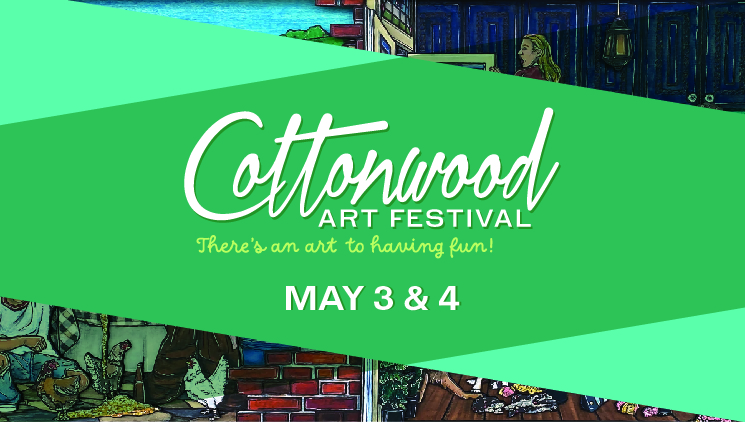 COTTONWOOD ART FESTIVAL IS THIS WEEKEND