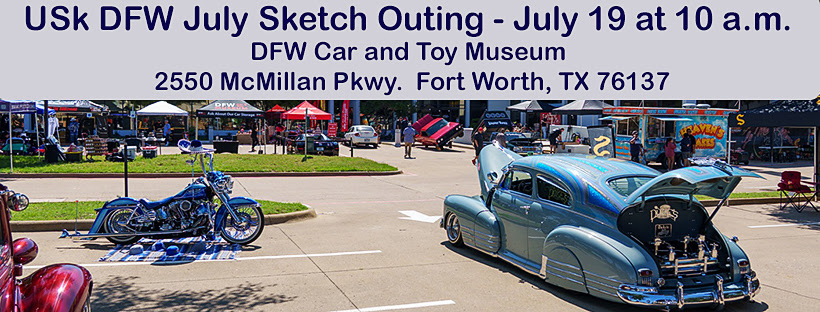 USKDFW July Sketch Outing